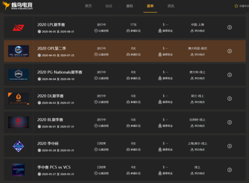 电竞及时比分网-比较全面的电竞比分网站
